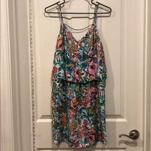 Bright Colored Blousy Sun Dress